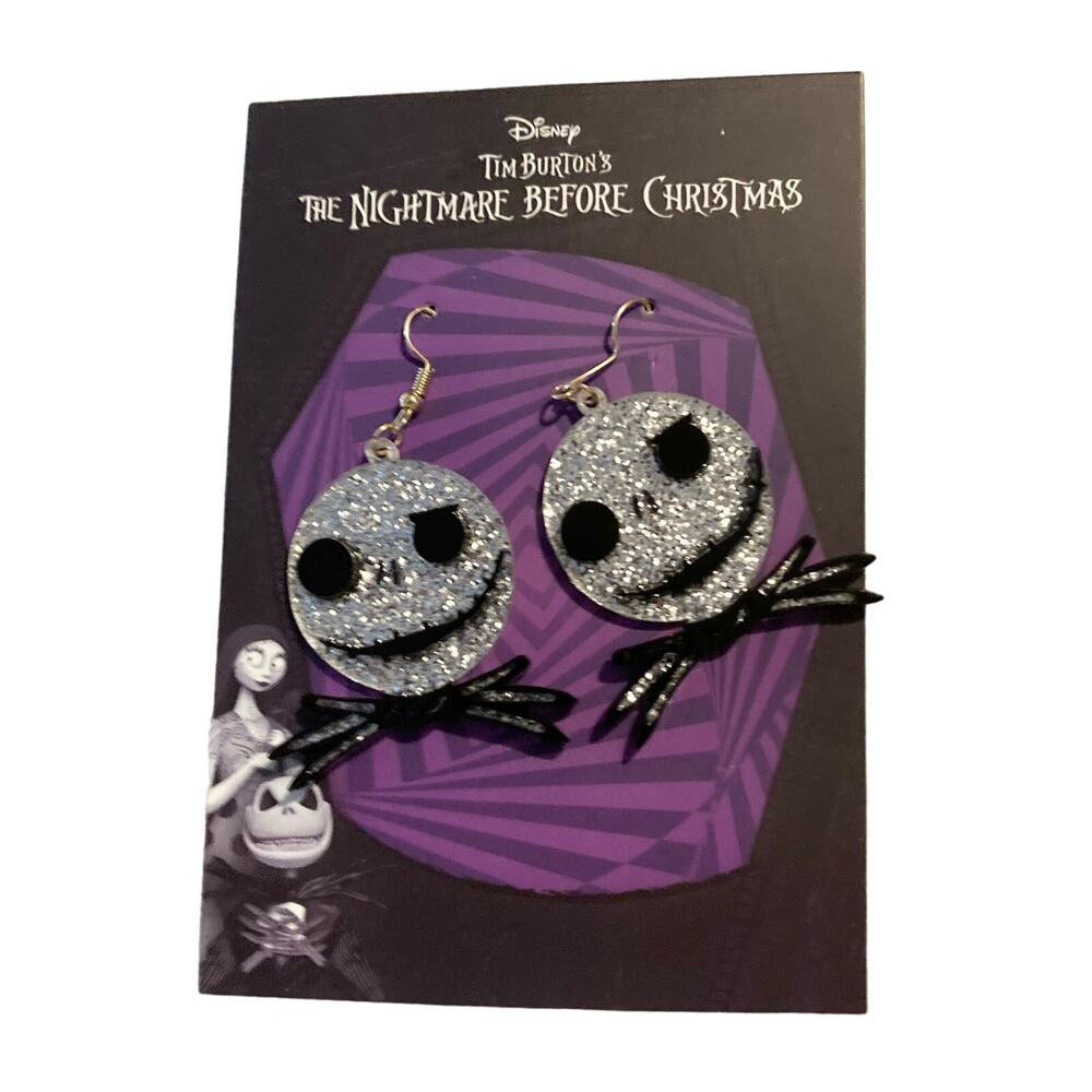 Disney's The Nightmare Before Christmas Jack Skellington Earrings